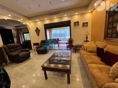 3 bedroom furnished apartment+mountain view 4rent in Mar taklaمار تقلا