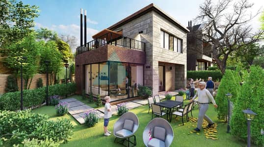 3 Villas on 1,200m2 land 4sale in Hrajel / Faraya فلل للبيع في حراجل