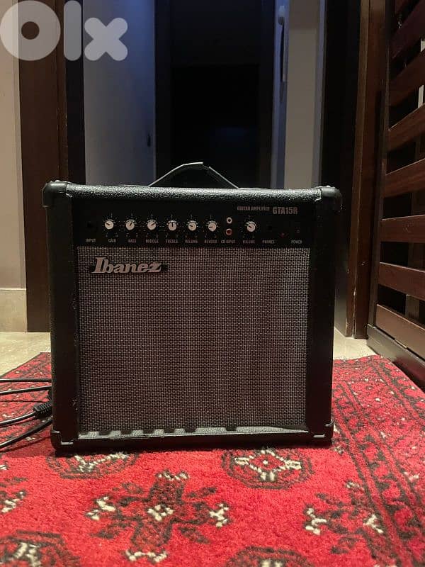 carlos flying v guitar concert-grade with ibanez amp 3
