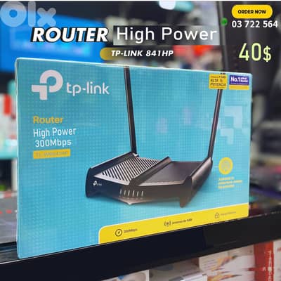 High Power Signal TP-LINK 2.4Ghz Router