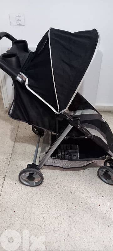 bed , car seats and stroller 0