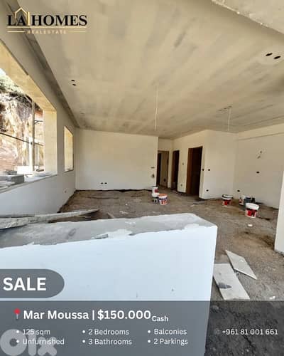 apartment for sale in mar moussa شقة للبيع في مار موسى