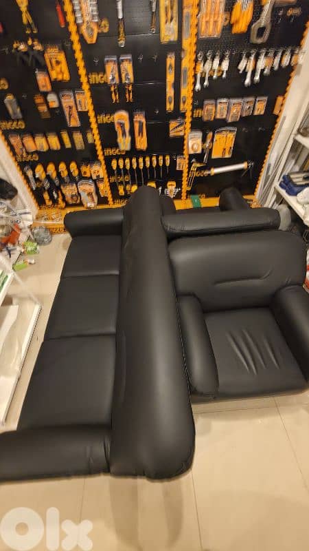 Large Sofa Set (1 Big + 2 Single Sofas) - Excellent Condition 0