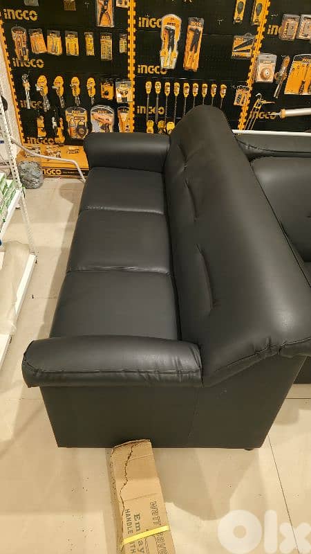 Large Sofa Set (1 Big + 2 Single Sofas) - Excellent Condition 3