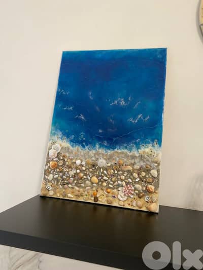 Resin Ocean Convas