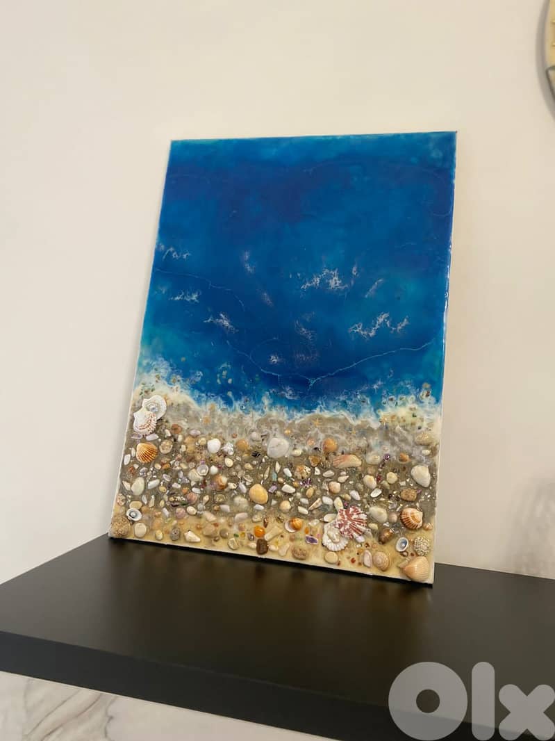Resin Ocean Convas 0