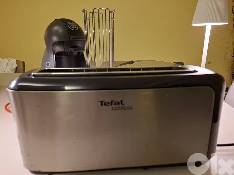 Toaster Tefal + coffee machine Krups + Campomatic Grill 1