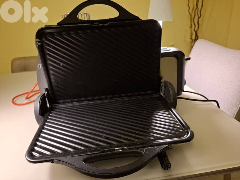 Toaster Tefal + coffee machine Krups + Campomatic Grill 3
