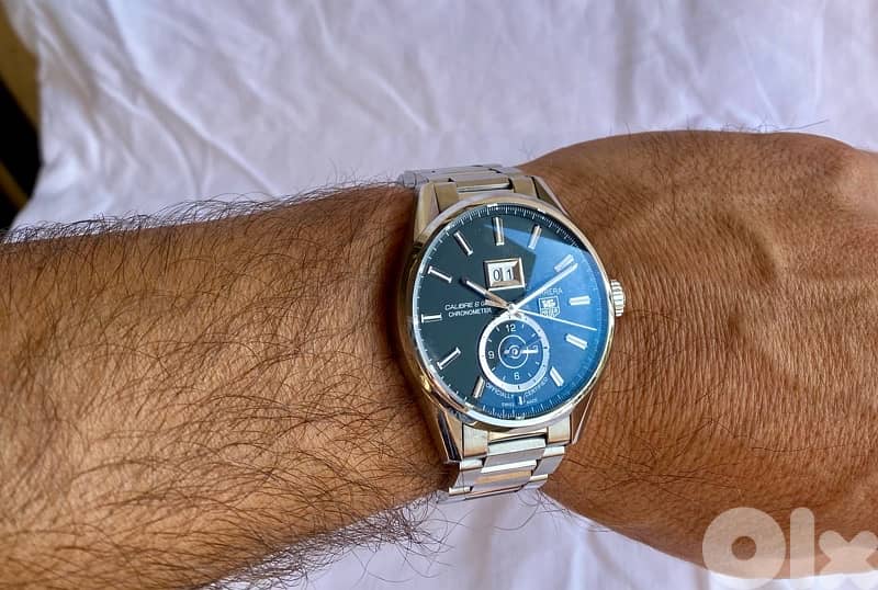 Tag Heuer Carrera Caliber 8 GMT Automatic Men Watch 9