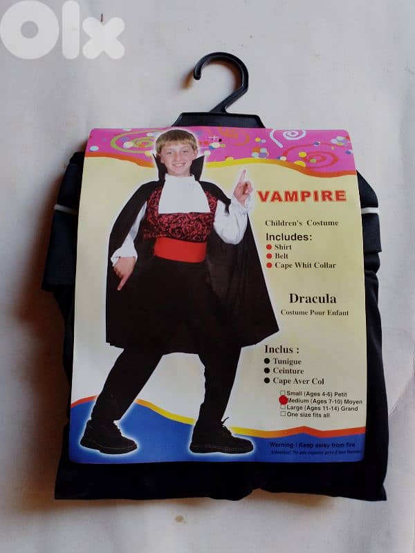 vampire costume 0