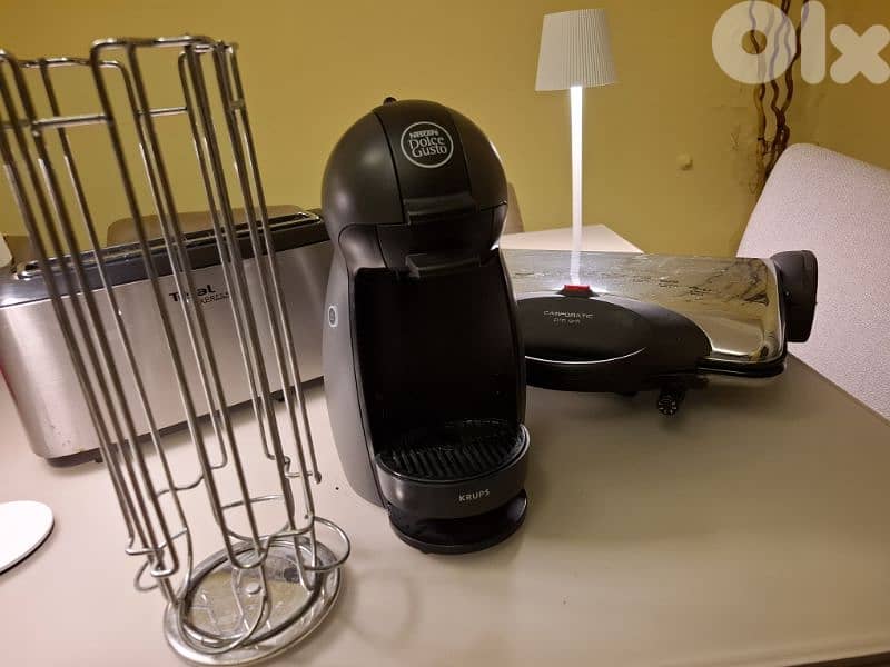 Krups coffee machine + Toaster Tefal + Grill Campomatic 1