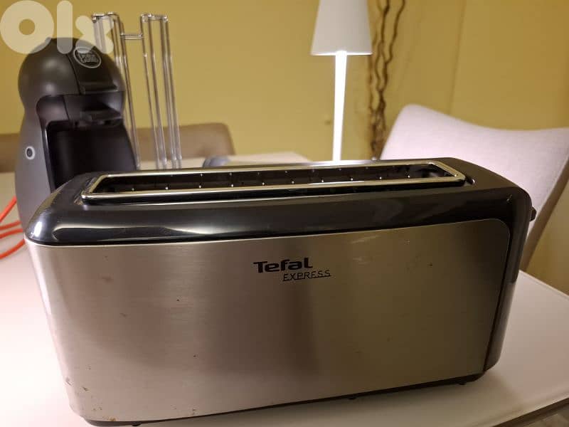 Krups coffee machine + Toaster Tefal + Grill Campomatic 2