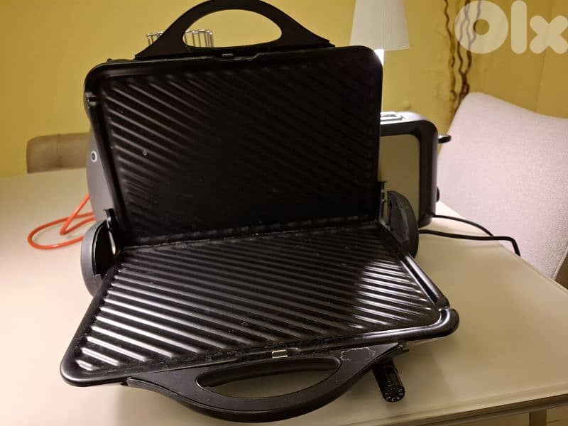 Krups coffee machine + Toaster Tefal + Grill Campomatic 3