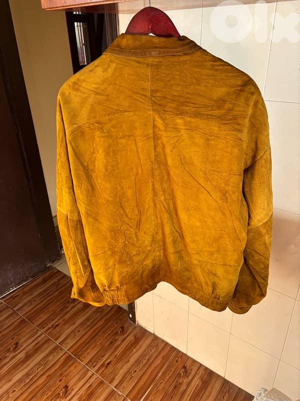 Suede leather jacket 1