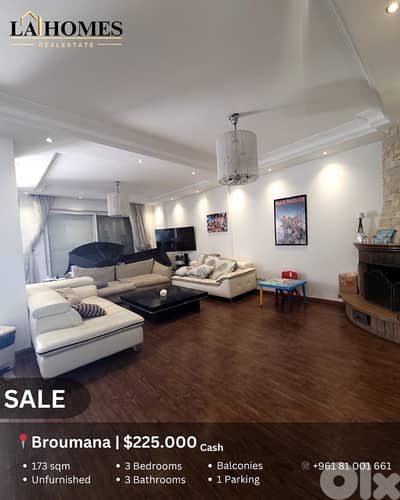 apartment for sale in broumana شقة للبيع في برومانا