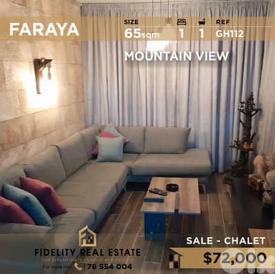 Chalet for sale in Faraya GH112 شاليه للبيع في فاريا