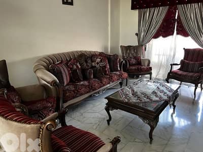 صالون  مستعمل حالة ممتازة