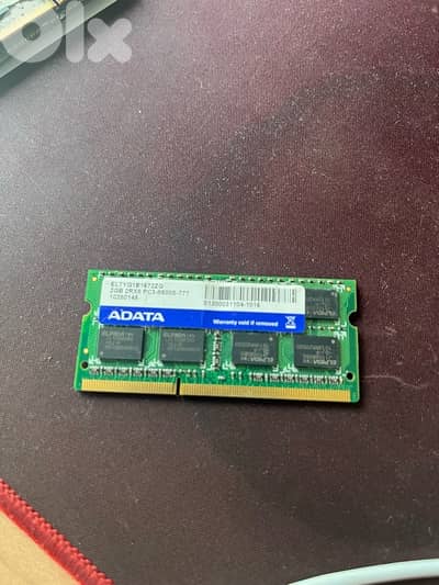 ram for leptop 2gb ddr3