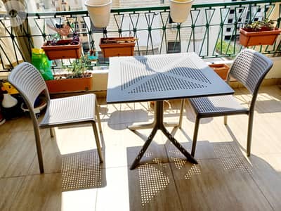 Table and chairs