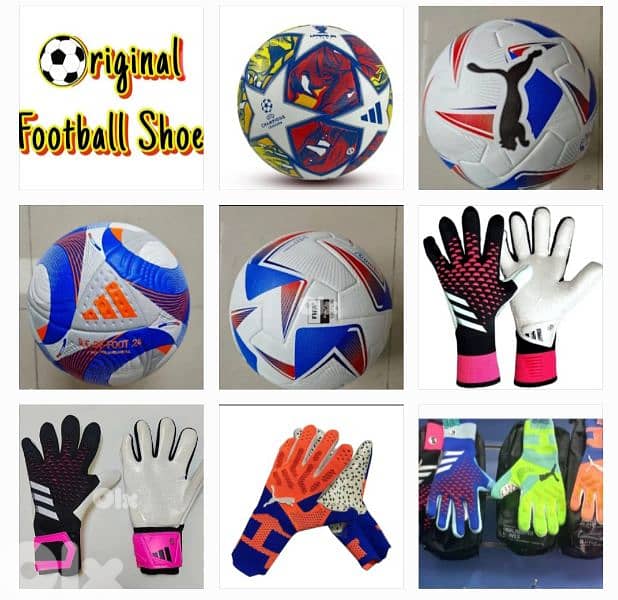 football and football shoes original nike w adidas طابات كرة قدم 7
