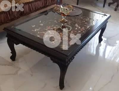 Glass table classic