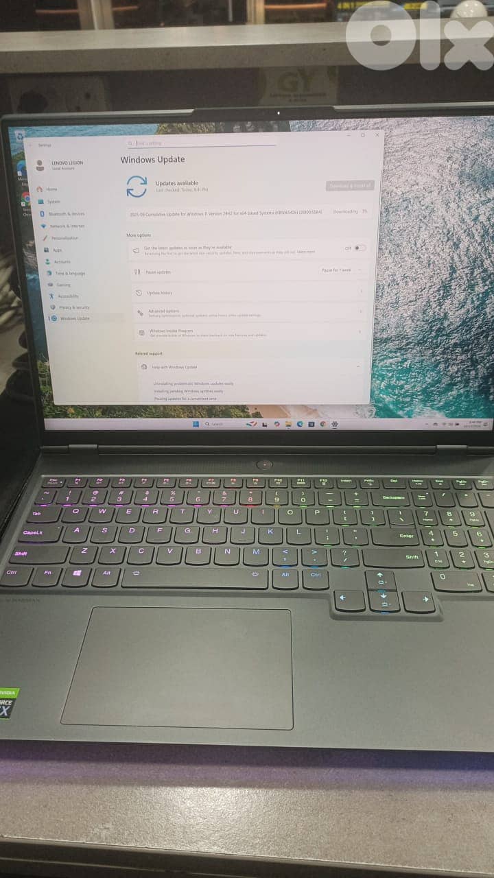 Lenovo Legion i7 11th Gen | RTX 3070 | 32GB RAM | 1TB NVME | QHD 160Hz 7