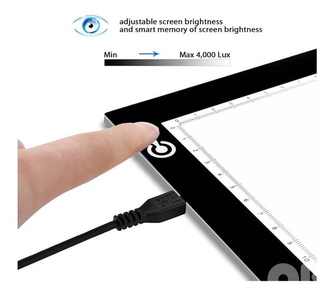 A3-C-USB LED Light Box, designed for precision and comfort. 6