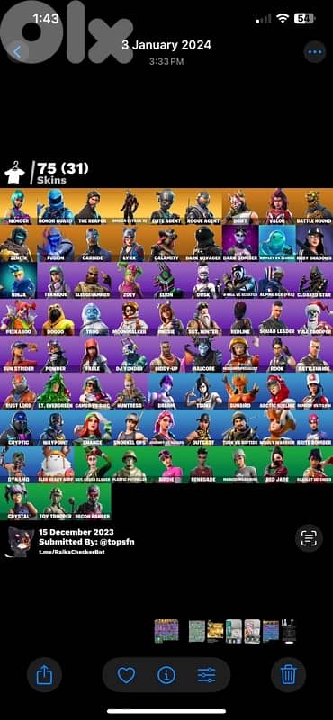 fortnite account