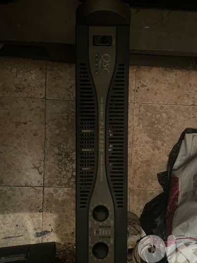QSC amplifier