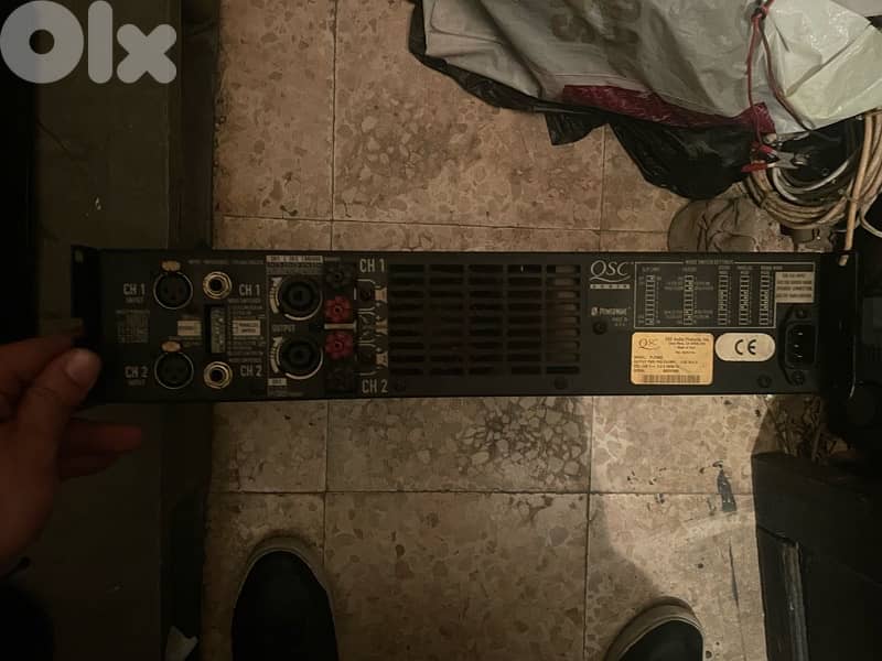 QSC amplifier 2