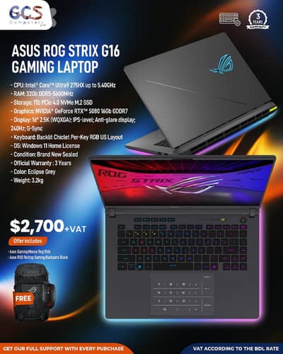 ASUS ROG Strix G16 Gaming Laptop