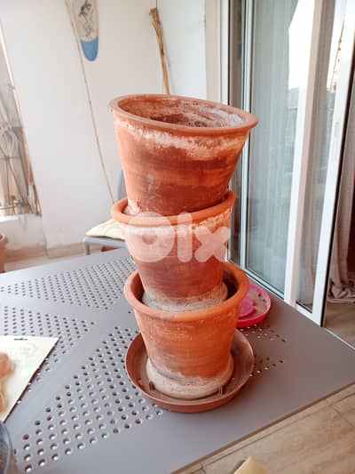 Italian terracotta pots
