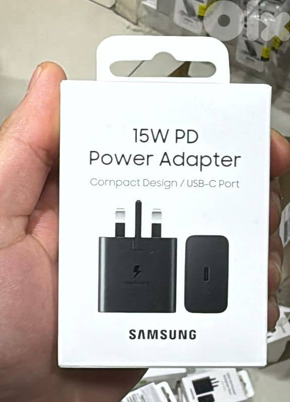 Samsung adapter 15w black 3pin 0