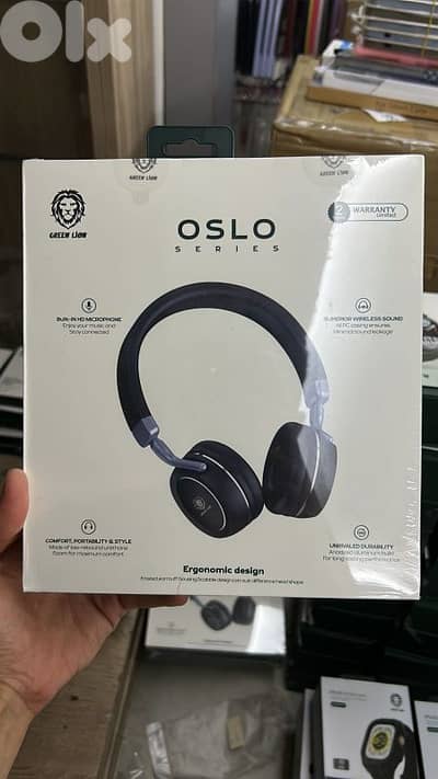 Green lion oslo series headphones