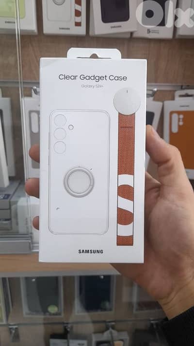 Clear gadget case s24 plus