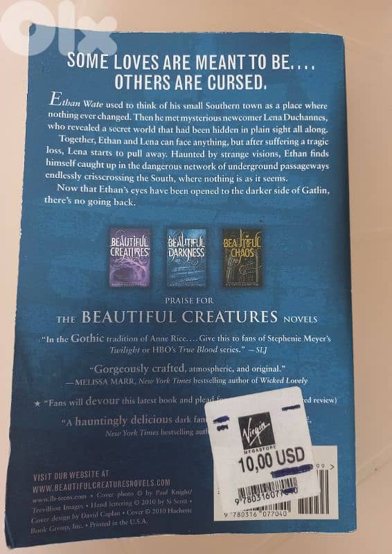 Beautiful Darkness novel by:Kami Garcia & Margaret Stohl 1