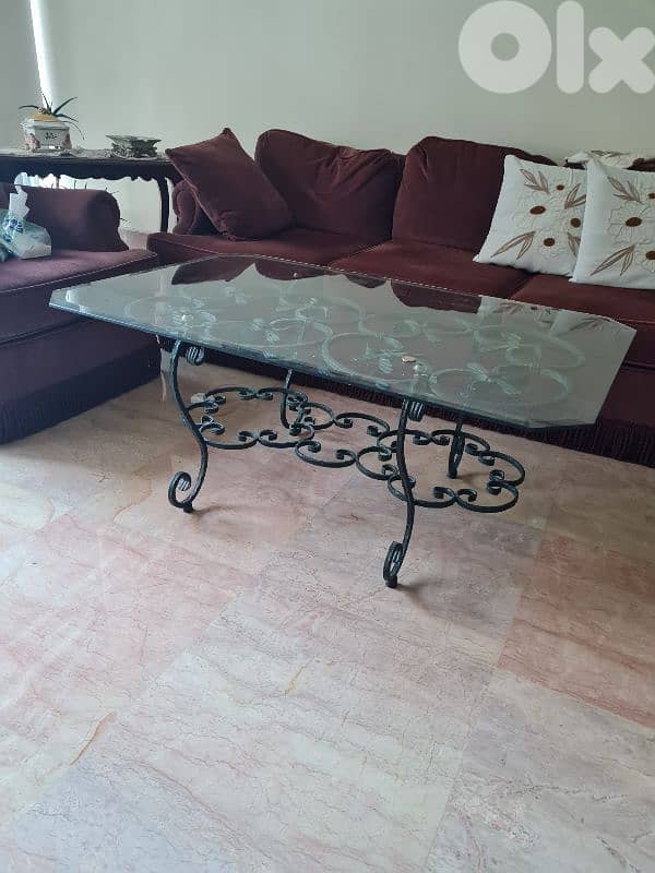 Table Ferforje طاولة فارفورجي ايطالية 2