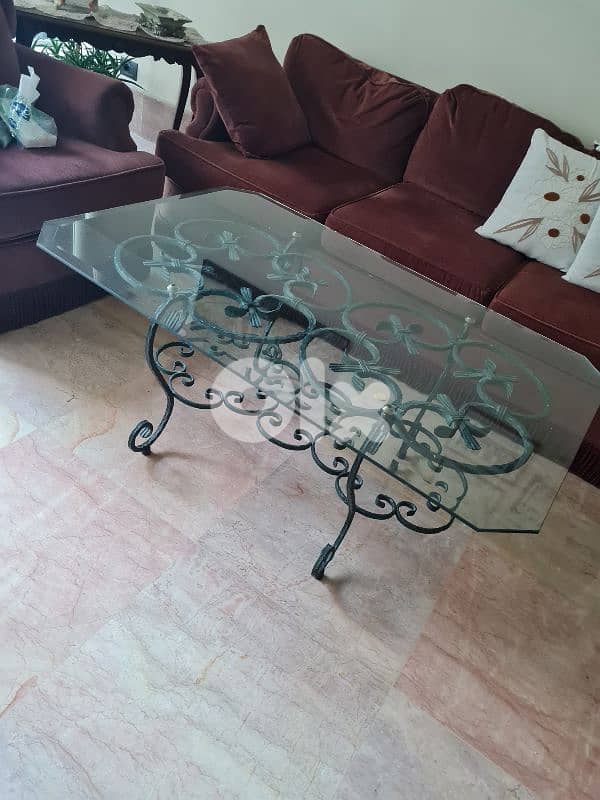 Table Ferforje طاولة فارفورجي ايطالية 3