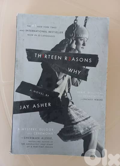 A novel:Thirteen Reasons Why by:Jay Asher