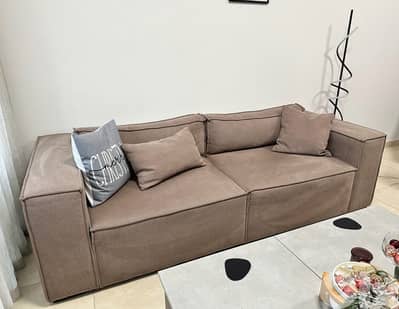 Comfortable cozy sofa 225 x 95cm