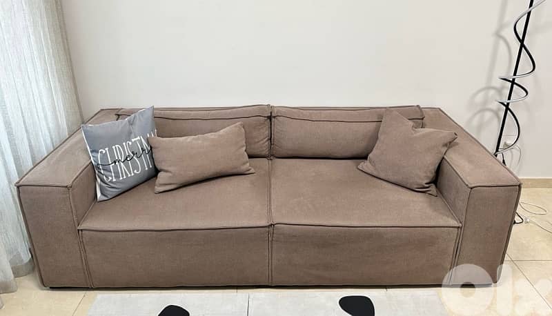 Comfortable cozy sofa 225 x 95cm 1