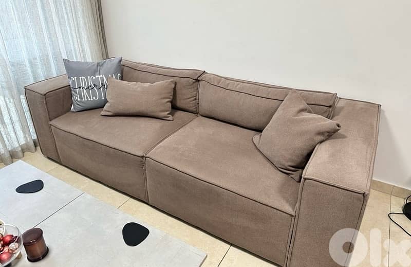 Comfortable cozy sofa 225 x 95cm 2