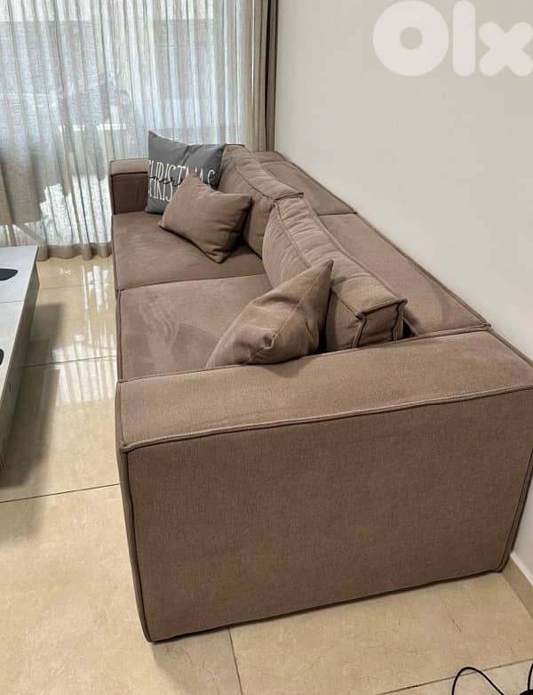 Comfortable cozy sofa 225 x 95cm 3