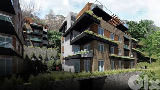 Duplex For Sale in Bikfaya/دوبلكس للبيع في بكفيا