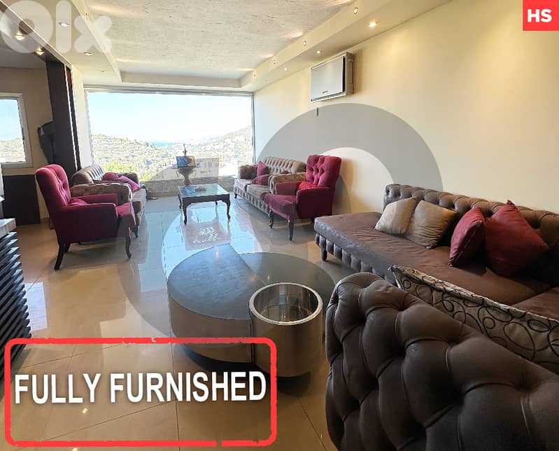 UNBLOCKABLE mountain view, fully renovated, dik el mehdi REF#HS127222 0