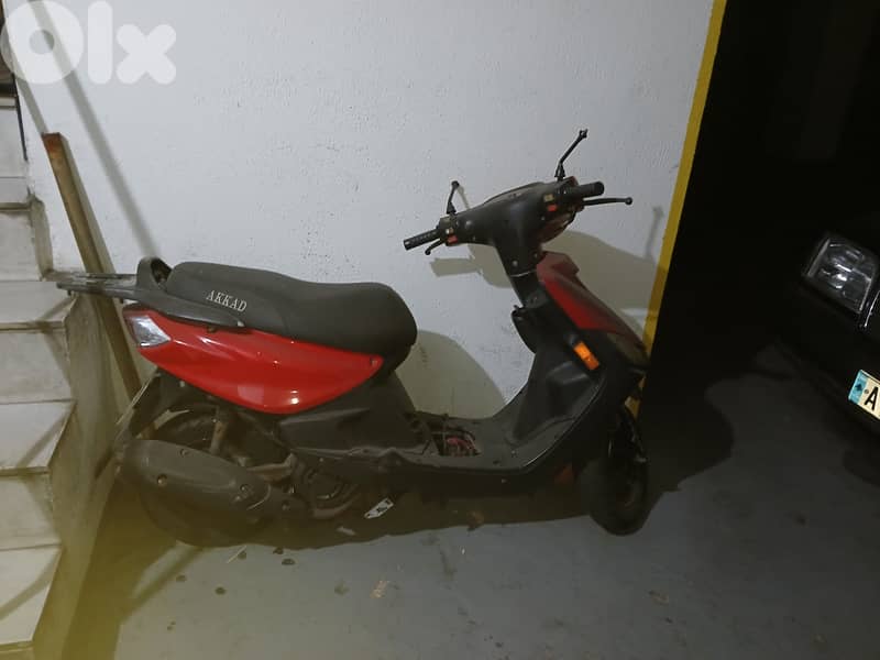 Akkad motorcycle like new 0