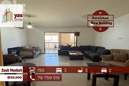 Zouk Mosbeh 150m2 | Furnished | Calm Area | New Building | OH