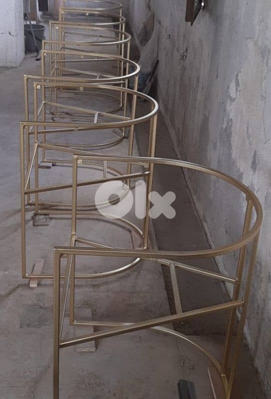 مفروشات معدنيه  تخت وغيرها 7