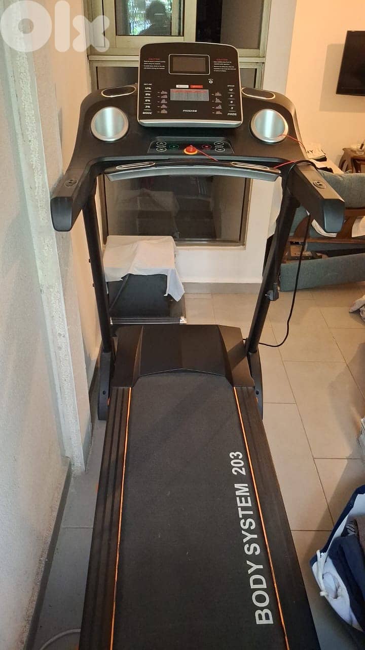 "BODY SYSTEM 203 Treadmill – Excellent Condition, Home Use Only 3