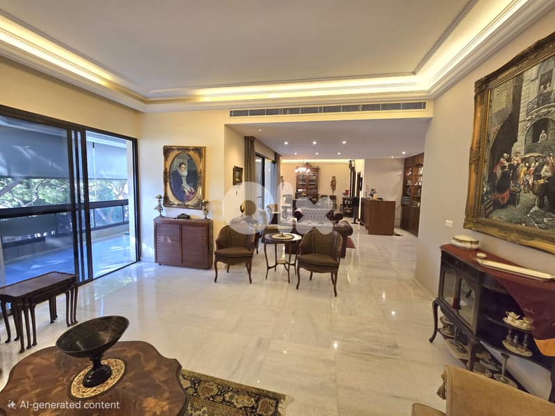 For Rent – Elegant 350 sqm Furnished Apartment in Rabieh 0
